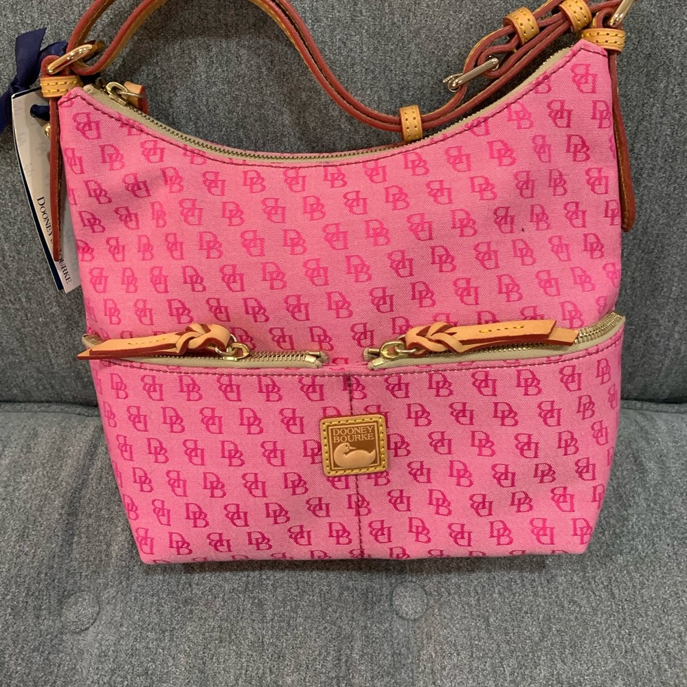 Dooney & Bourke NWT pink small zipper pocket bag